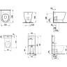 Комплект LAUFEN THE NEW CLASSIC унитаз напольный с бачком и крышкой 8.2385.1+2885.3+9185.1