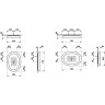 Зеркало LAUFEN THE NEW CLASSIC 50x70 4.0607.0.085.000.1